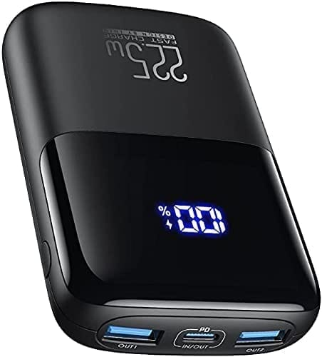INIU B61 Power Bank 10000mAh, 3-Port Design